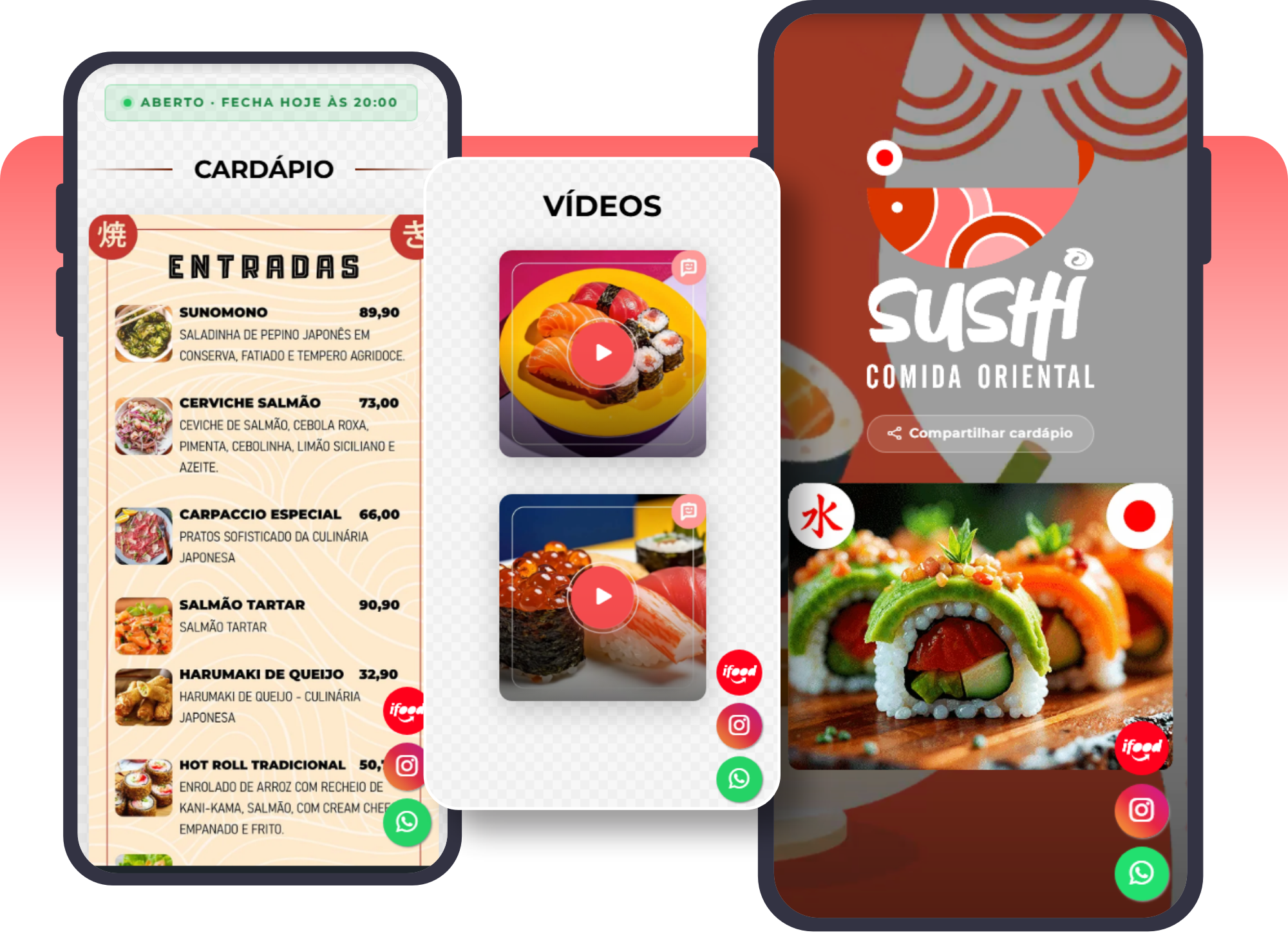 Modelo Essencial de cardápio digital por imagens