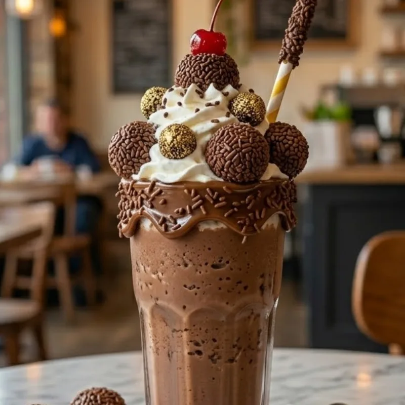 Milk Shake Brigaderiro