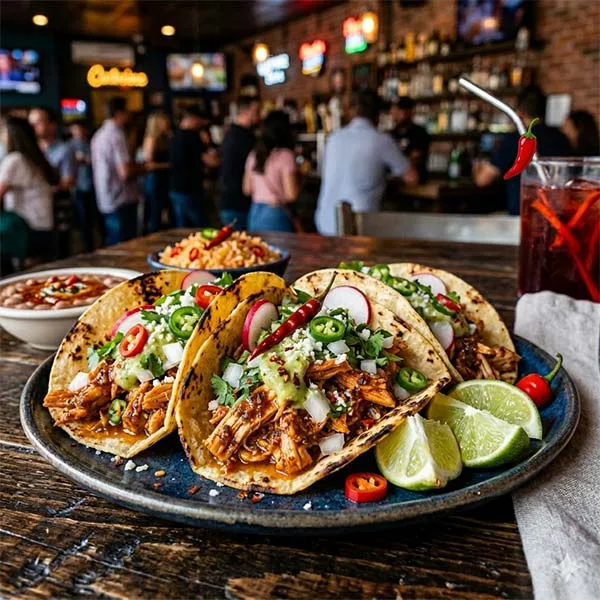 Tacos de Frango Apimentados