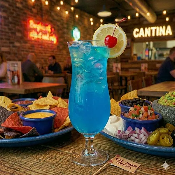 Coquetel Blue Lagoon