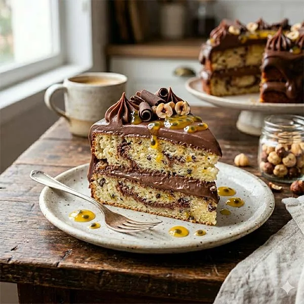 Trufado de Nutella com Maracujá