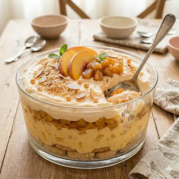 Pavê de Pêssego 1L